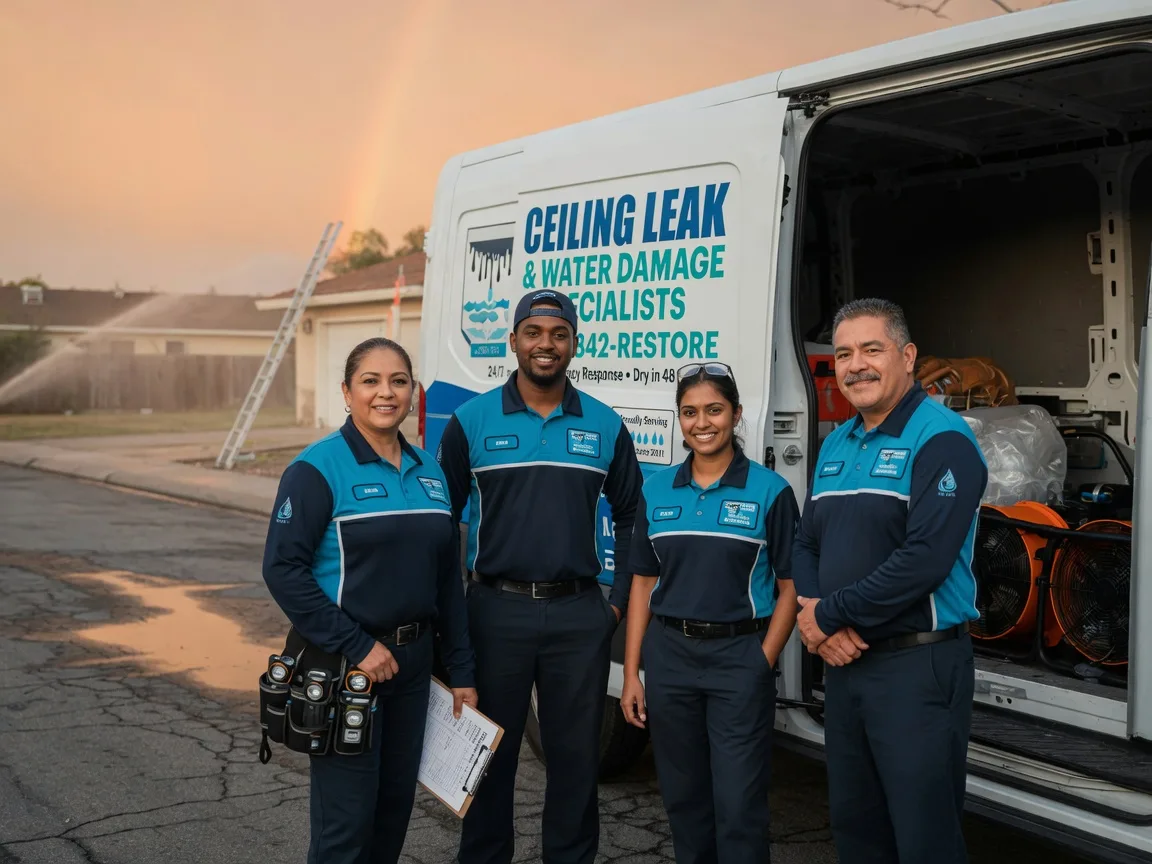 Ceiling Leak Cleanup company in Benge, WA