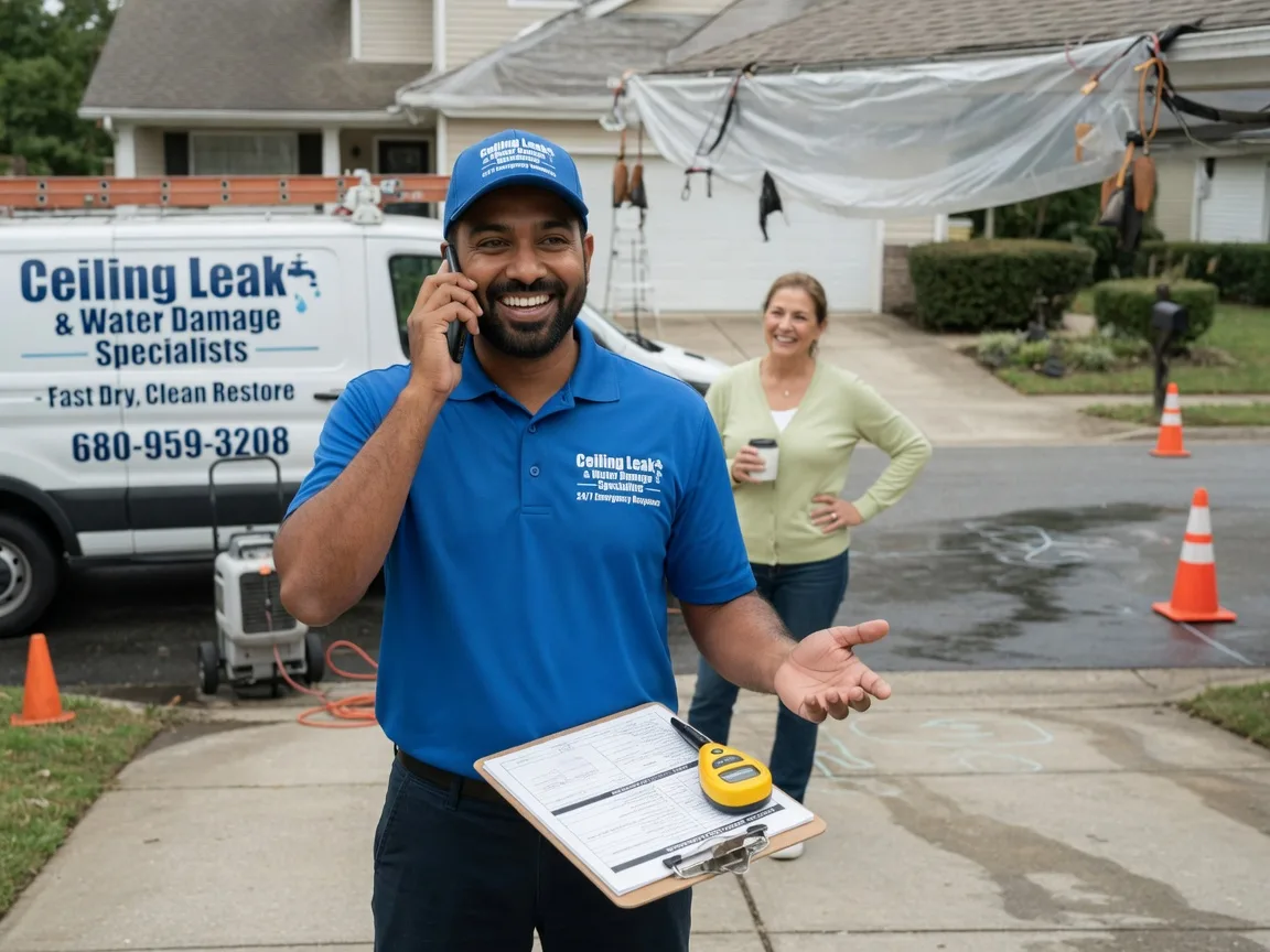 Ceiling Leak Cleanup Benge, WA FAQs